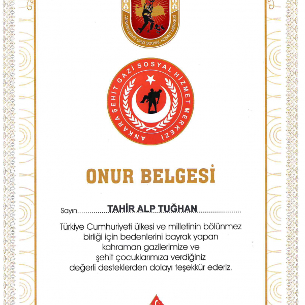 ANKARA ŞEHİT GAZİ SOSYAL HİZMET MERKEZİ 2020